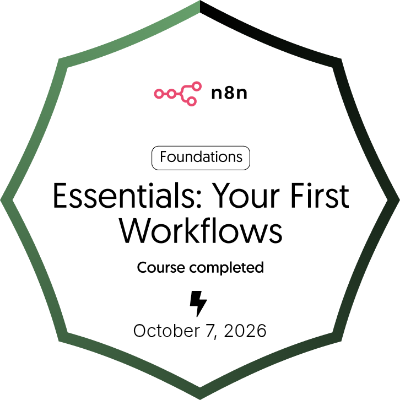 n8n Essentials: Your First Workflows