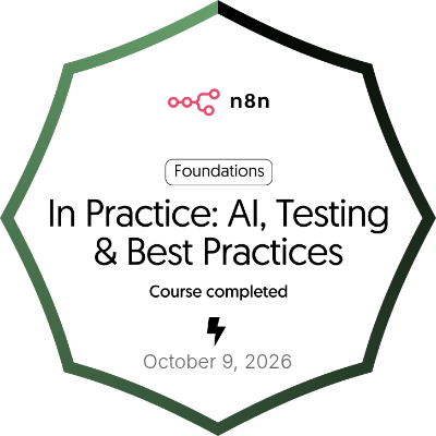 n8n In Practice: AI, Testing & Best Practices